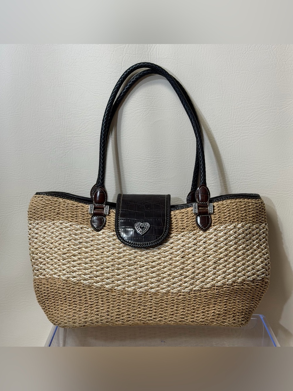Brighton Savannah Straw Tote